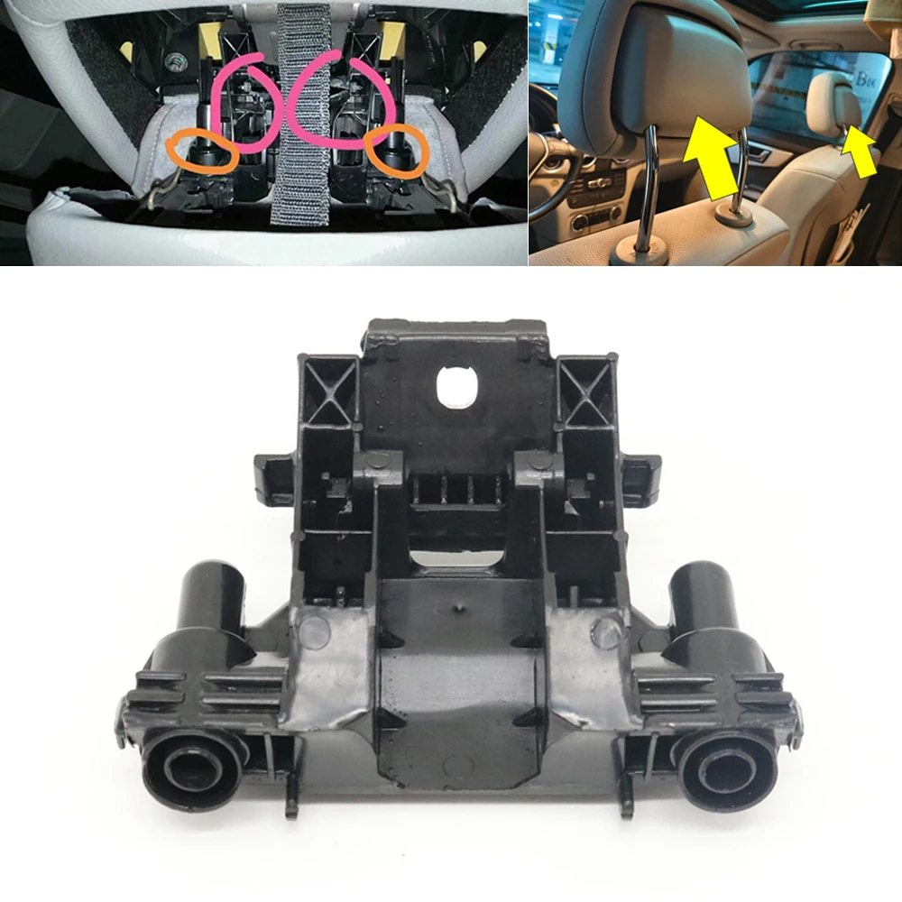 Front Seat Headrest Bracket For Mercedes Benz C E G M R S GL CLS GLK SLK Class W204 W212 C180 C200 E200 E250 E300 GLK250 GLK300
