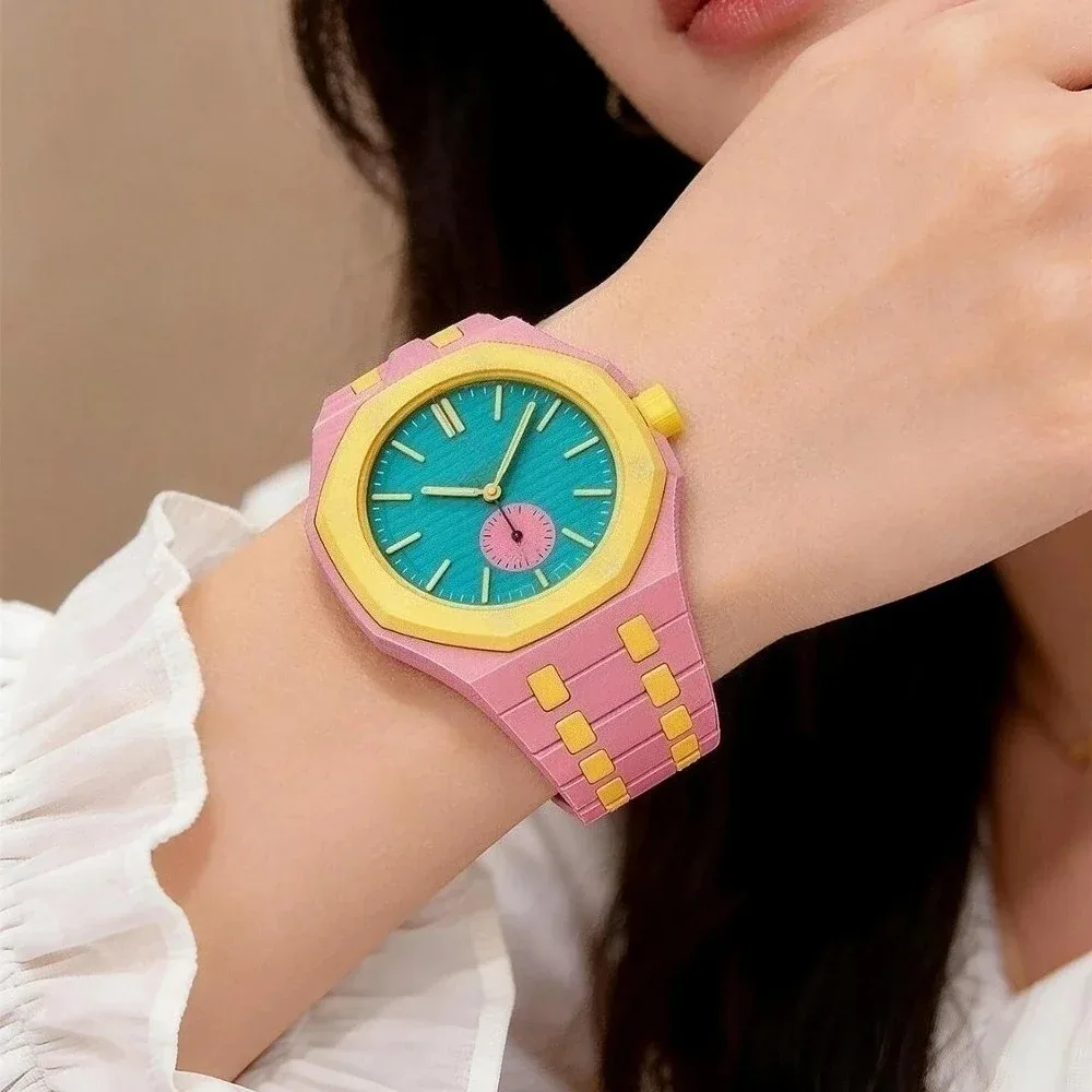 Bioceramic Case+Strap For Swatch x AP Royal Pop Pocket Watch Changer Modification Kit Bracelet Watchband For Royal Pop Accessory view 5