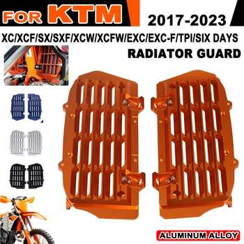 Para ktm exc xcf xc excf xcfw tpi seis dias 125 250 300 350 400 450 500 2017-2022 2023 grade de radiador guarda grill capa protetor