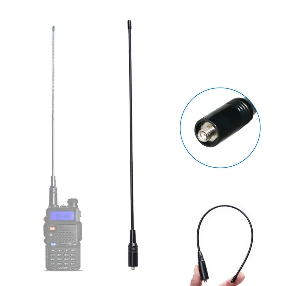 

Replacement NA-771 SMA-Female Antenna For BAOFENG UV-5R BF-888S UV-82 Walkie Talkie Radios