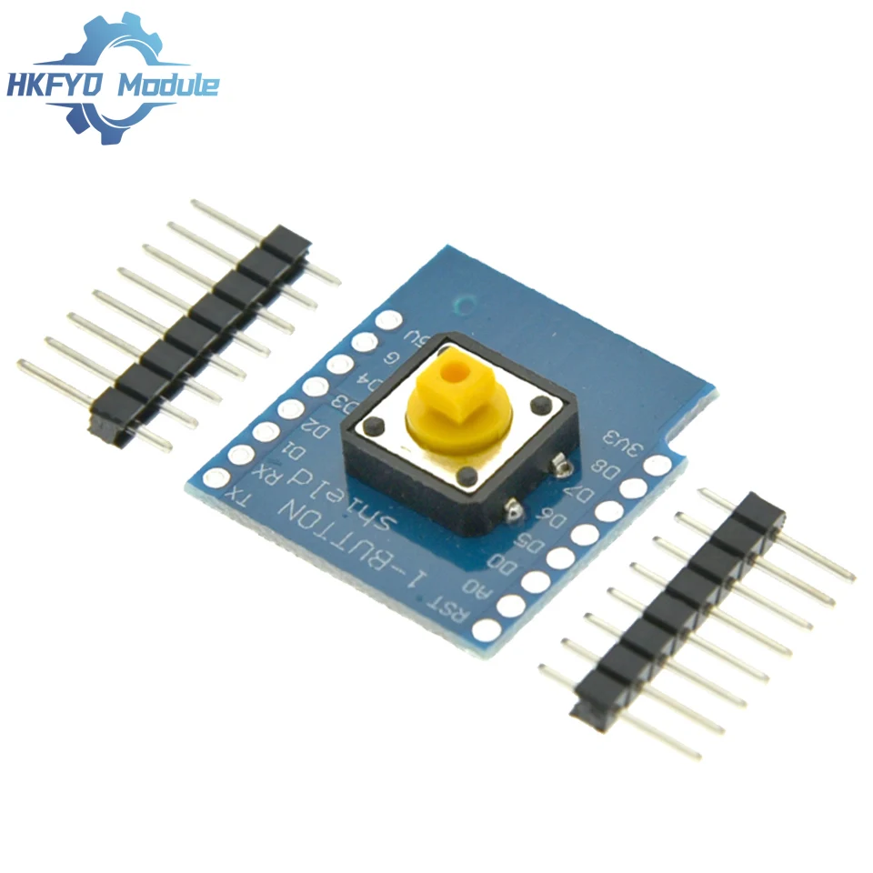 One Button Shield For WeMos D1 Mini Button For Wemos Diy Electronic PCB Board D1 Mini Button Module With Pin