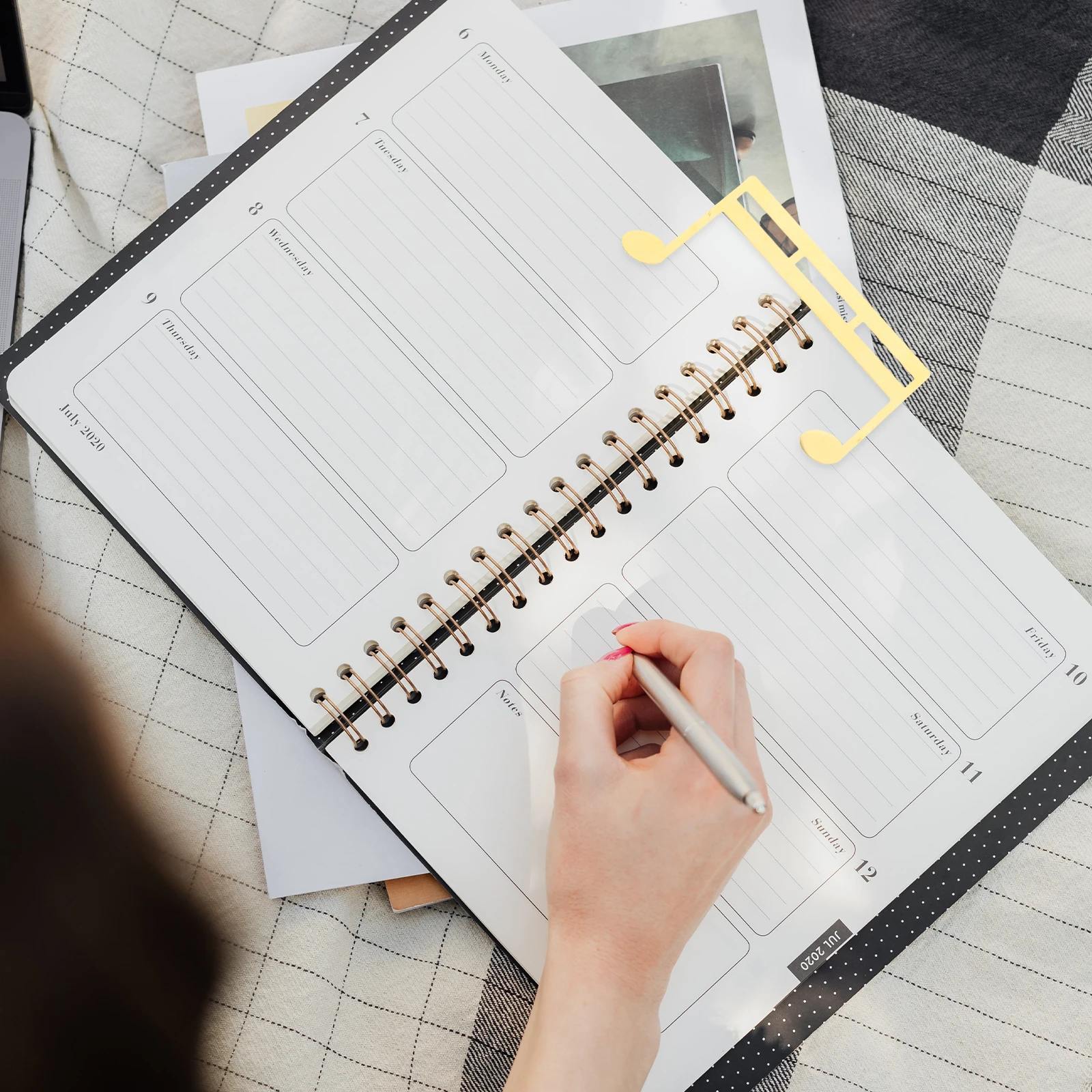 

Book Metal For -Shaped Music Music Book Clip Piano Guitar Musical Score Holder Scores Portable Page Clamp Score Clip