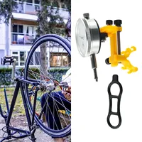 New Correction Tool Percentage Indicator Bicycle Wheel Truing Stand Bike Rims Black/Yellow Portable About 145g