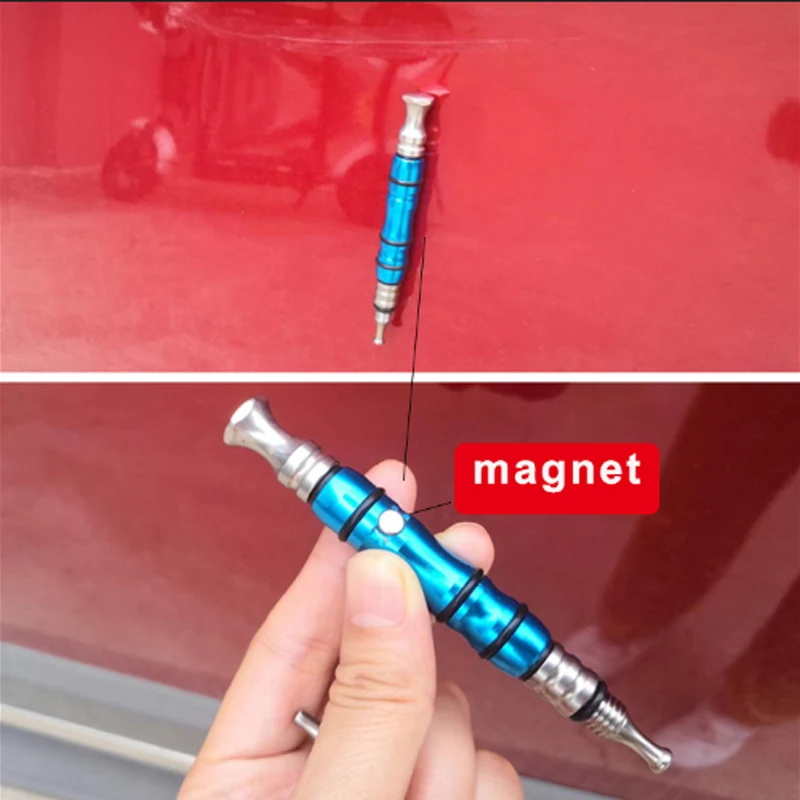 PDR King Tools Titanium alloy with magnet car dent repair tools tapper tools tap down tool kit Paintless Dent Repair Tool