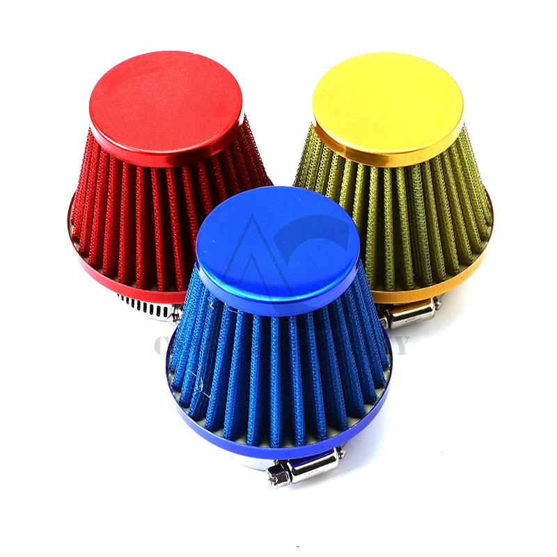 38 مللي متر فلتر الهواء مدخل التعريفي عدة العالمي للدراجات النارية على الطرق الوعرة ATV رباعية الترابية دراجة الطرق غير الممهدة الفطر رئيس الهواء منظف المرشّح #6