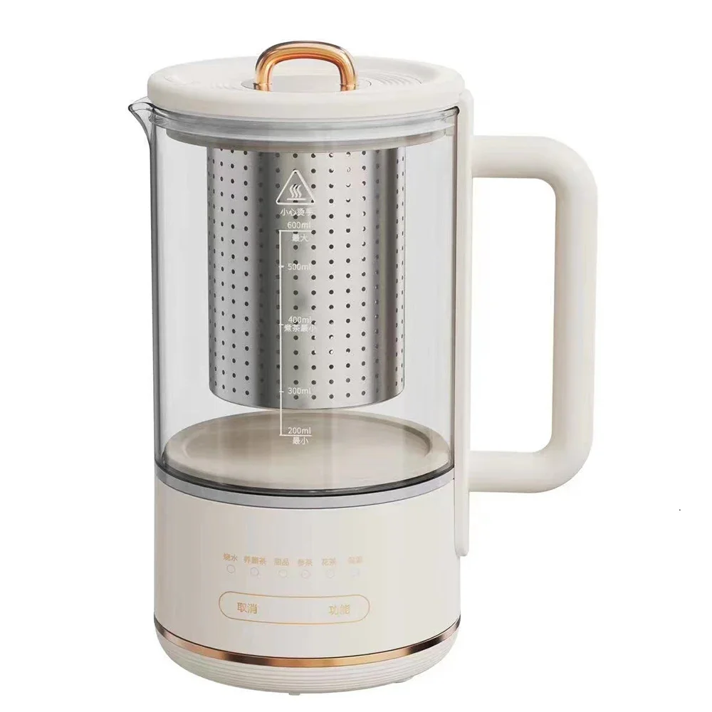

0.6L 600W Multi-Function Touch Control Glass Thermal Insulation Electric Kettle