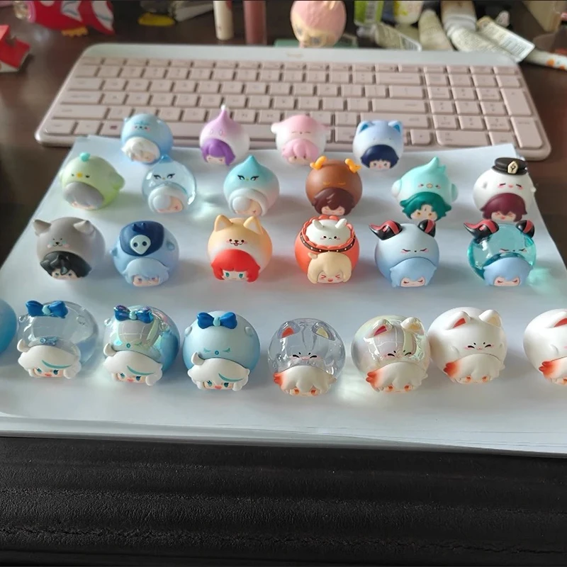 

Горячая Genshin Impact Blind Box Furina, мини-фигурка аниме, игра-сюрприз, коробка Q, фигурки Камисато, коллекция кукол из ПВХ, игрушка в подарок