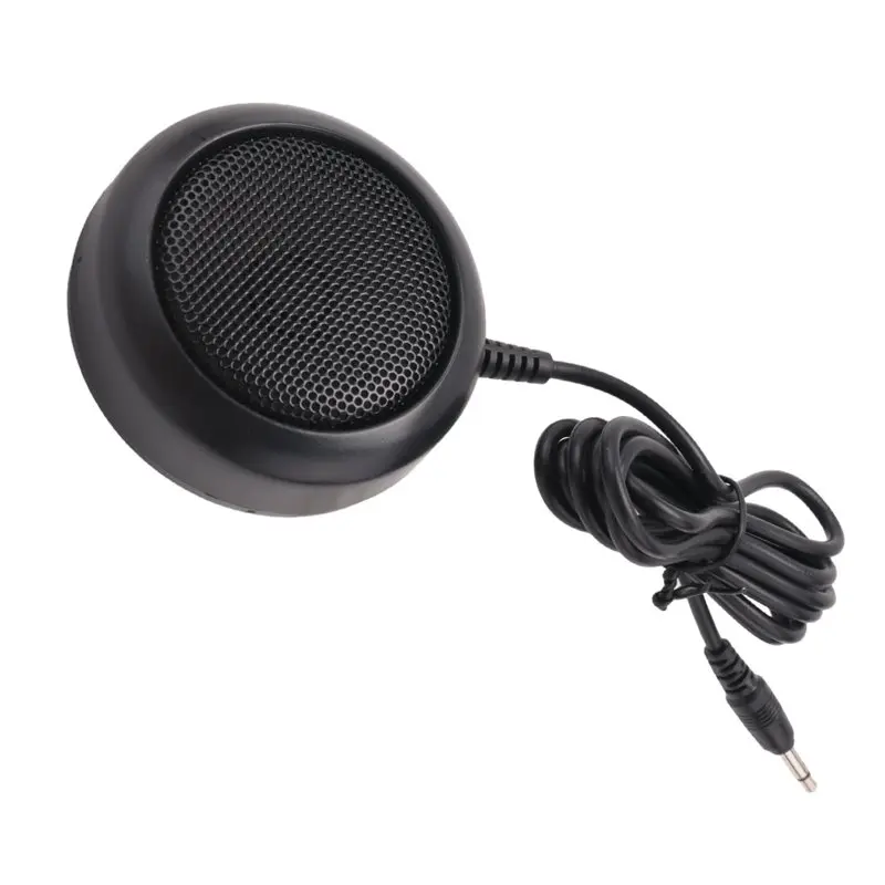 Alto-falante externo para rádio de carro, mini alto-falante de 3,5 mm com cabo de 1,5 m para rádio móvel de carro Yaesu/Kenwood/ICOM/Zastone/Wouxun/QYT-L94A