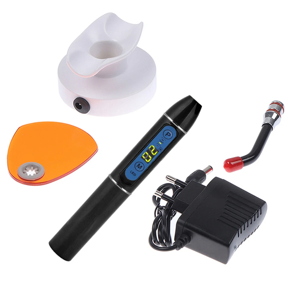 TOSI Dental Wireless 1 Second LED Curing Light Curable Resin Oral Hygiene Wireless Device Led Dental Photopolymerizer Lamp