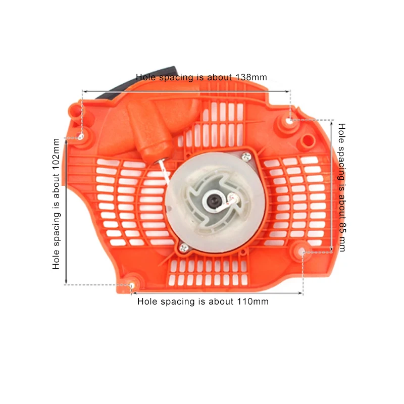 544071604 Recoil Starter Assembly for Husqvarna Chainsaw 445, 450