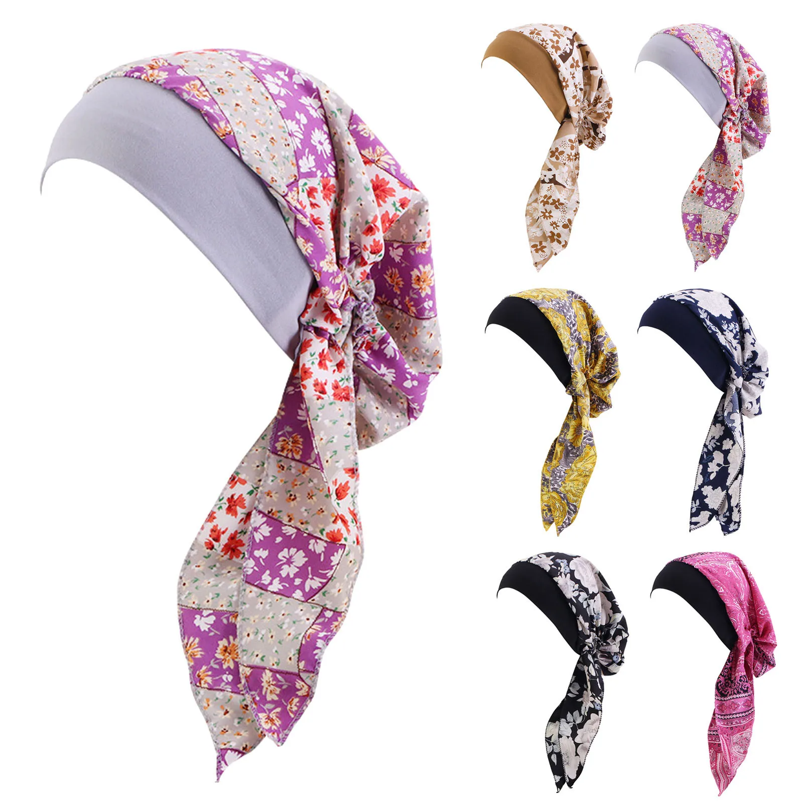 Women S Headbands Women Head Scarf Hat Cap Hair Scarf Turban Head Wrap Turban Hats Headwear Coil Headband