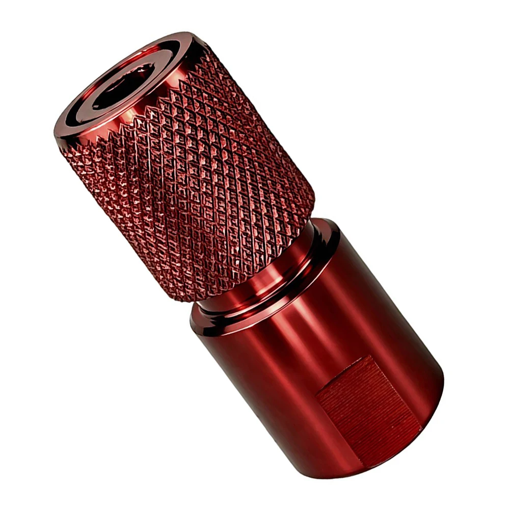 Metal Adapter with for m10 Female Thread and 6.35mm Hex Male Output for 100mm Angle Grinder Applications and Tool Expansion