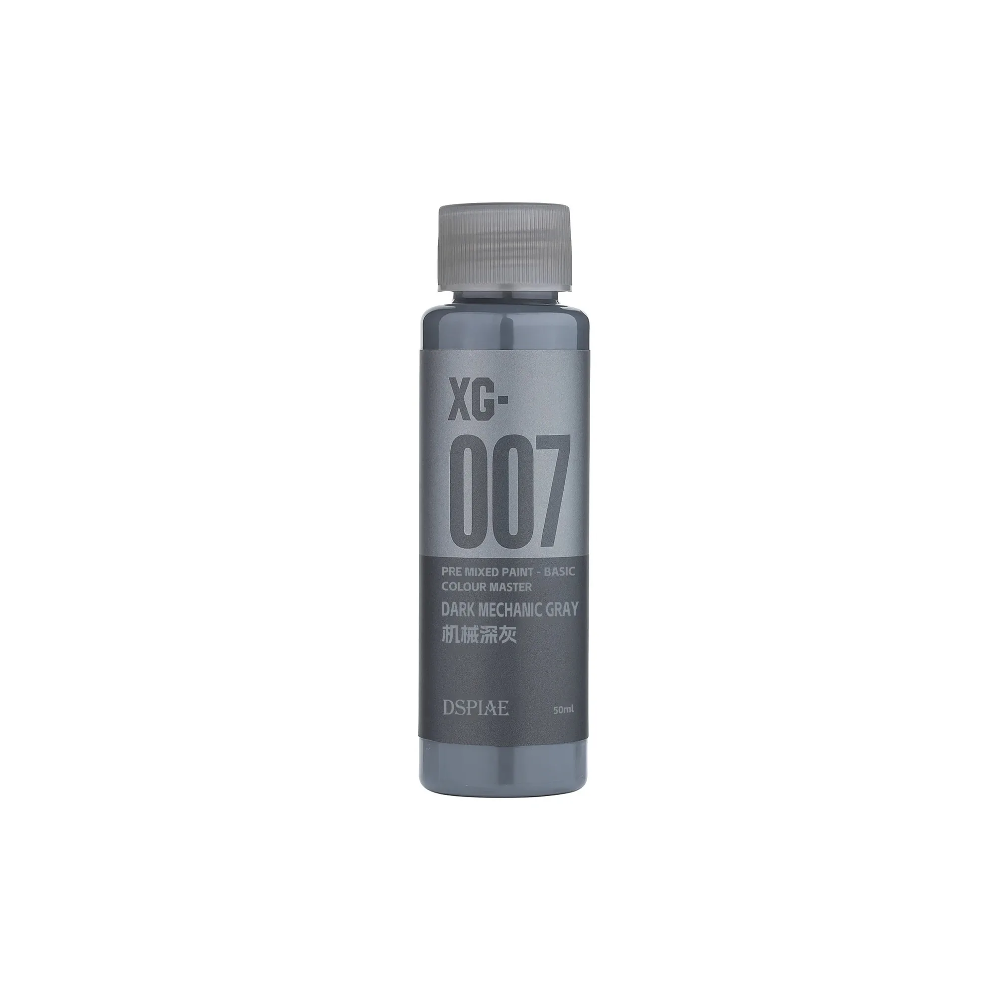 DSPIAE XG Serie Pre Gemengde Verf Basiskleur 50ML Op waterbasis voor Gundam Schaalmodel Kleurgereedschap Airbrush Handschilderen DIY