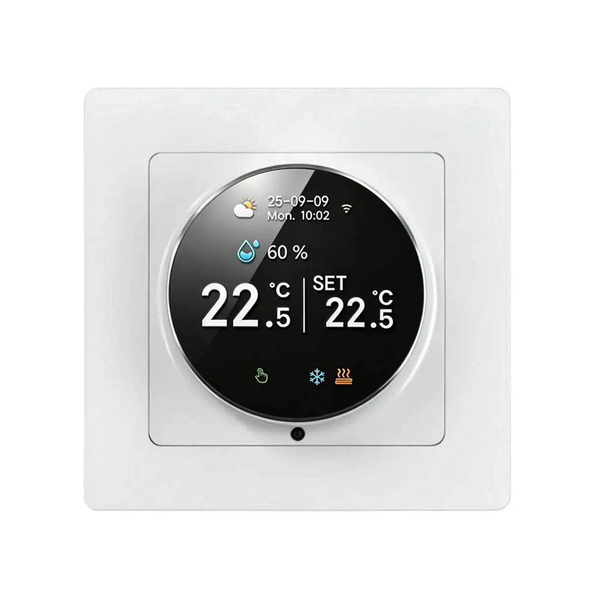 update. Smart Tuya Knob Temperature Controller Wifi Smart Home Thermostat with App Control & Voice Control 16A Electric Heating