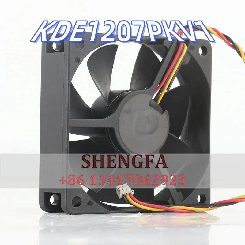 Cooling Fan SUNON KDE1207PHVX 7020 70X70X20MM 7cm 5V 24V 48V 7CM Magnetic Suspension Floating CPU DC12V 2.0W