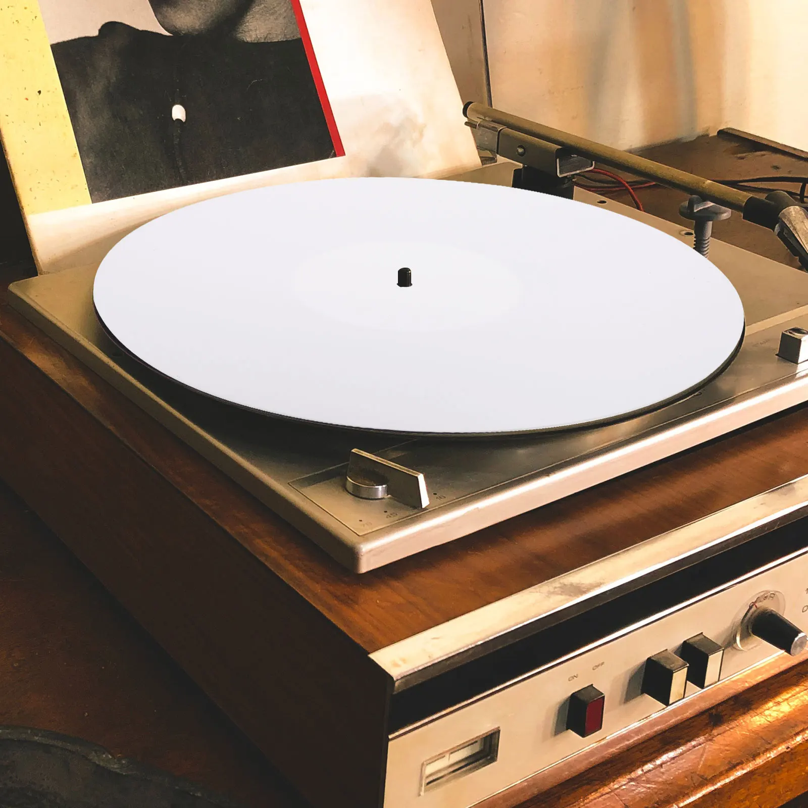 Acrylic Record Pad Anti-interference Mat Vinyl Turntable Player Platter Disc Protective High Quality