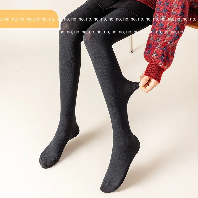 Sock Leisure Ankle Crew Fuzzy Slightly knee-length Women Autumn Winter Reach Root Along Stockings Base Cotton Warm 8W120
