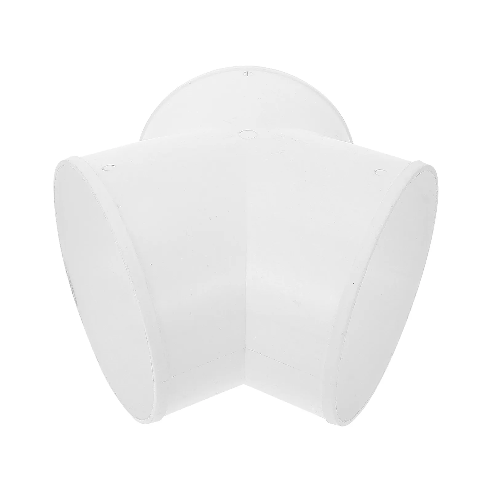 Three Way Duct Connector ABS High Strength Exhaust Fan Air Pipe Adapter for Ventilation Systems