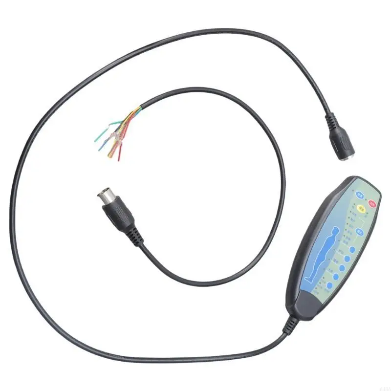 

4 Mode Massage Remote For Power Lift Recliner Chair 8 Pin Female Port Heating Intensity Selection 20in Cable 12VDC