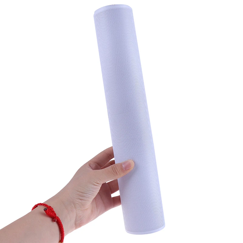 1pc 100*30cm de alta qualidade branco pvc à prova de poeira net computador malha caso ventilador cooler filtro poeira caso capa chassi poeira net