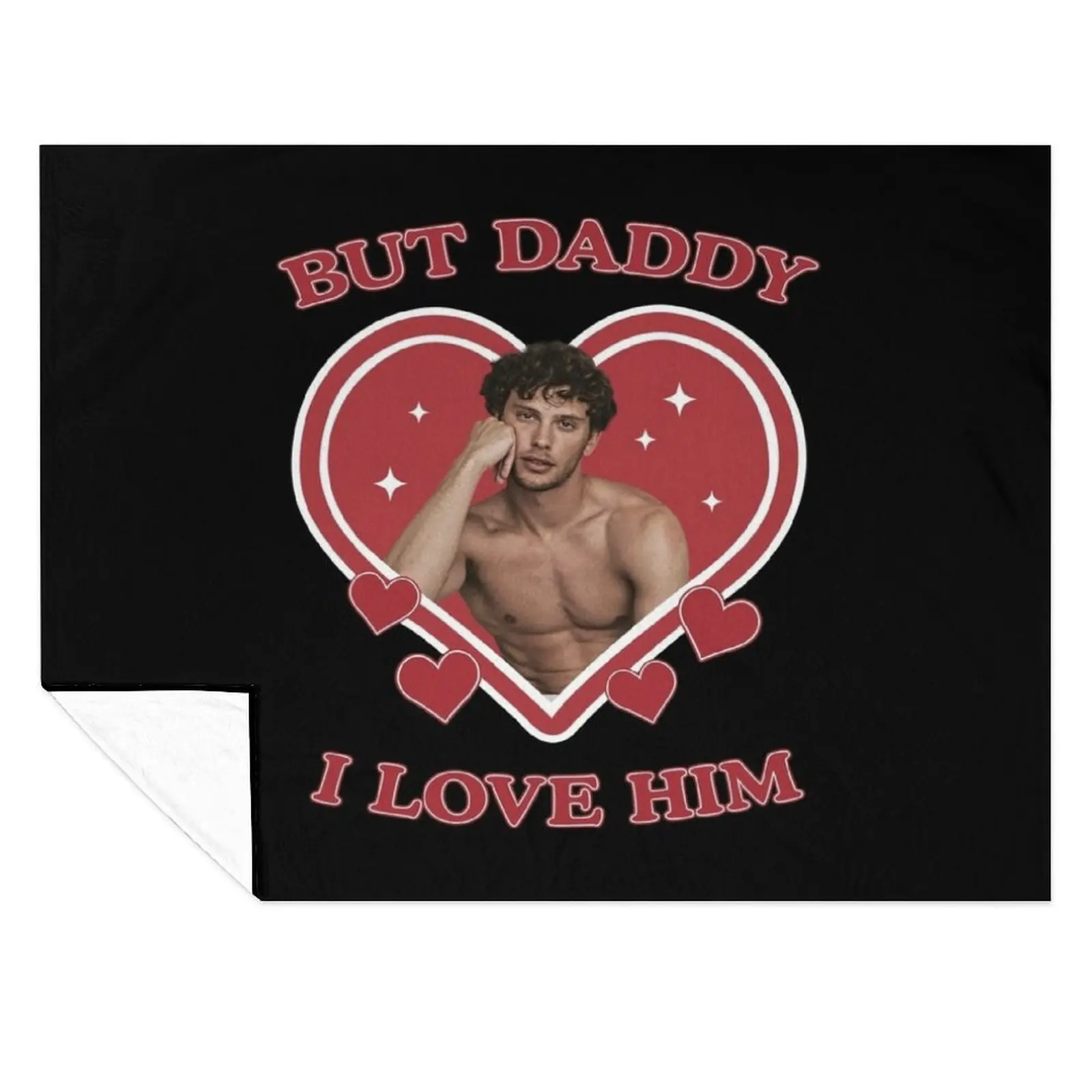 

Daddy I Love Him Retro Throw Blanket Giant Sofa Plush Beach Vintage Blankets