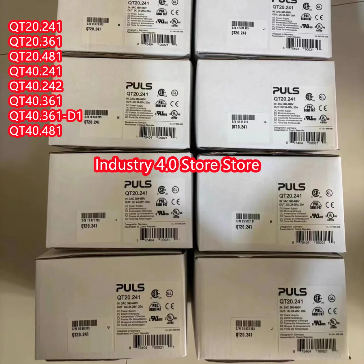 

QT20.481 ，QT40.241，original, In stock