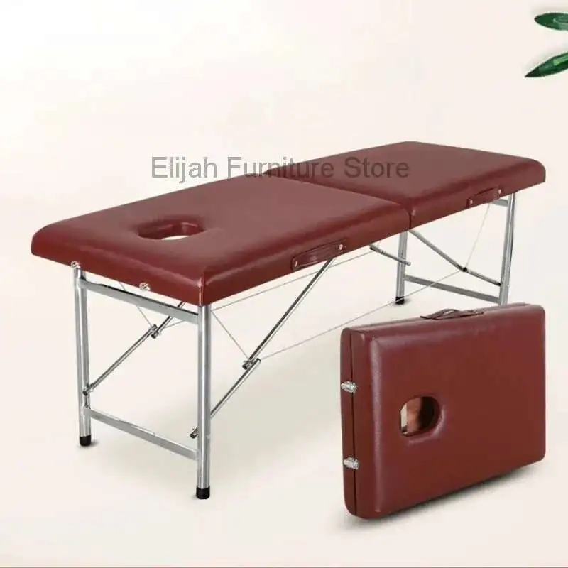 

Tattoo Lash Massage Bed Folding Spa Metal Bathroom Portable Massage Table Face Home Silla De Pedicura Para Spa Beauty Furniture