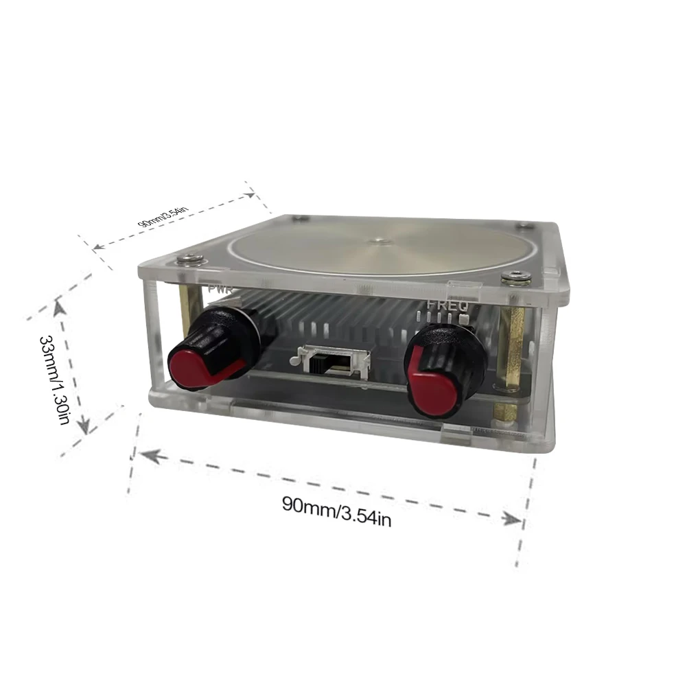 Música para bobina de tesla alto-falante transmissão sem fio tocável palma de faísca artificial para bobina de tesla ensino de ciências experimental