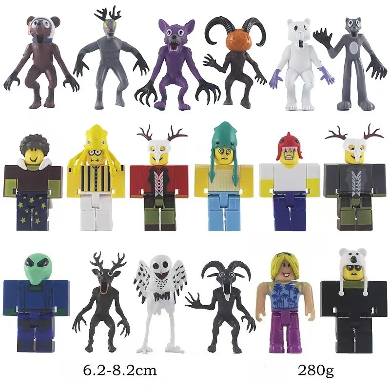 18 Stylów Figurki Roblox Zabawki Modele Wirtualny Świat Opakowanie Blind Box 99 Noców w Lesie Figurki Prezenty dla Dzieci