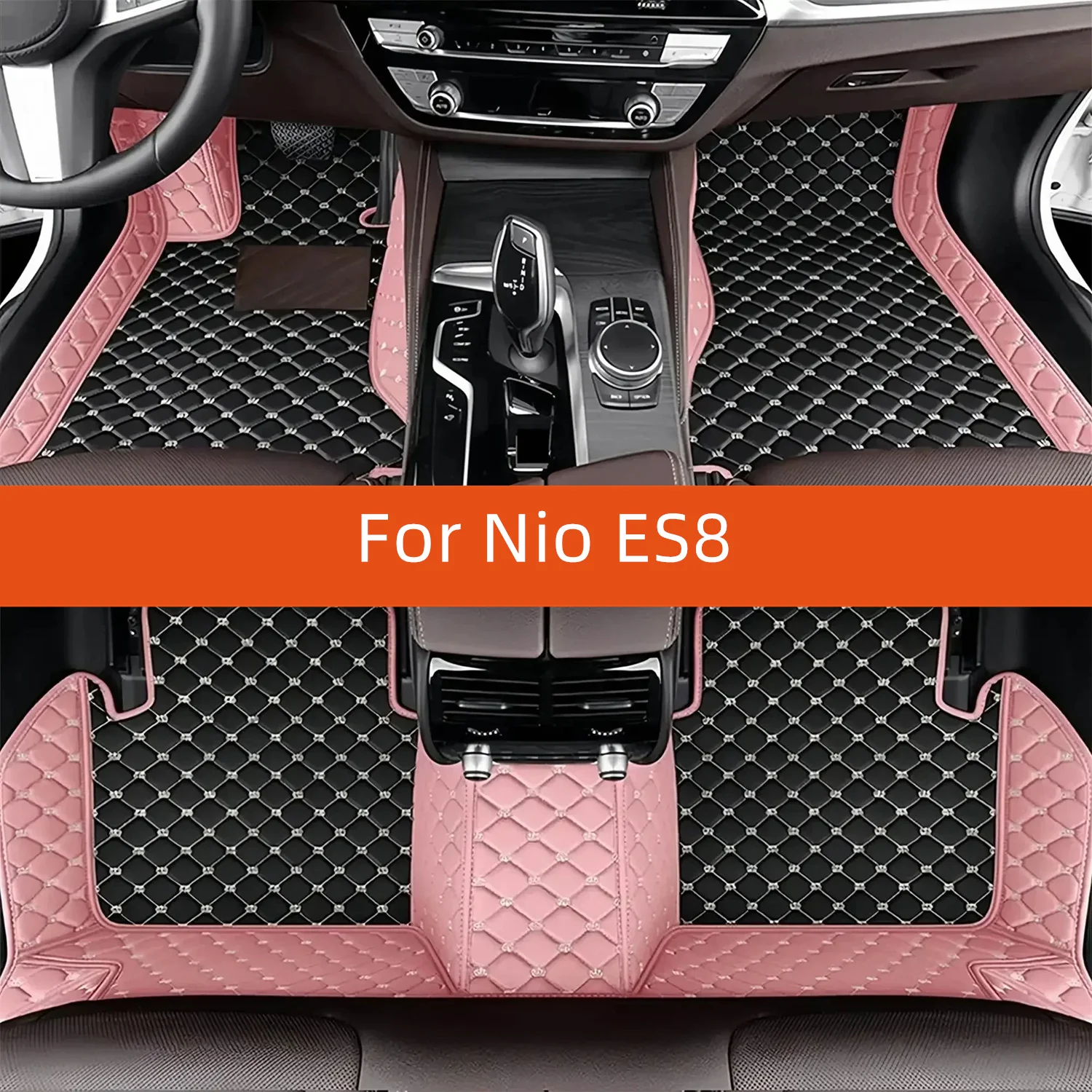 

Custom Leather Car Floor Mat For Nio ES8 2023 2024 2025 2026 Car Mat Interior Accessories
