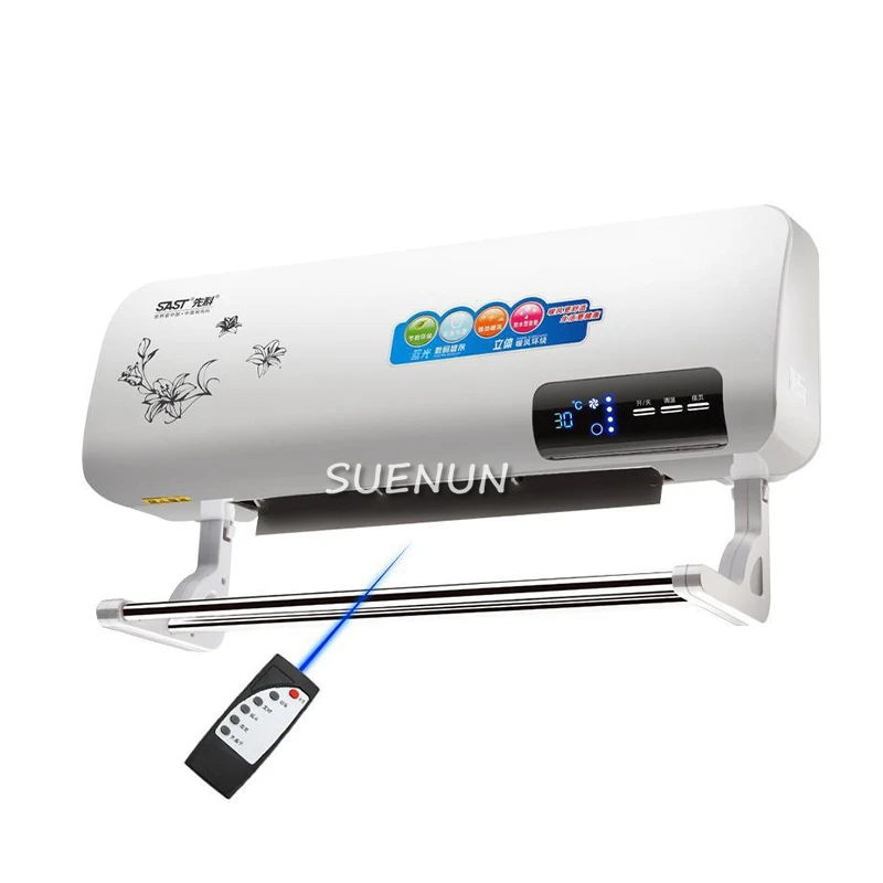 سخان المنزلية الحائط مسخن الهواء الحمام مقاوم للماء سرعة سخان الحرارية المرحاض الكهربائية مسخن الهواء الساخن