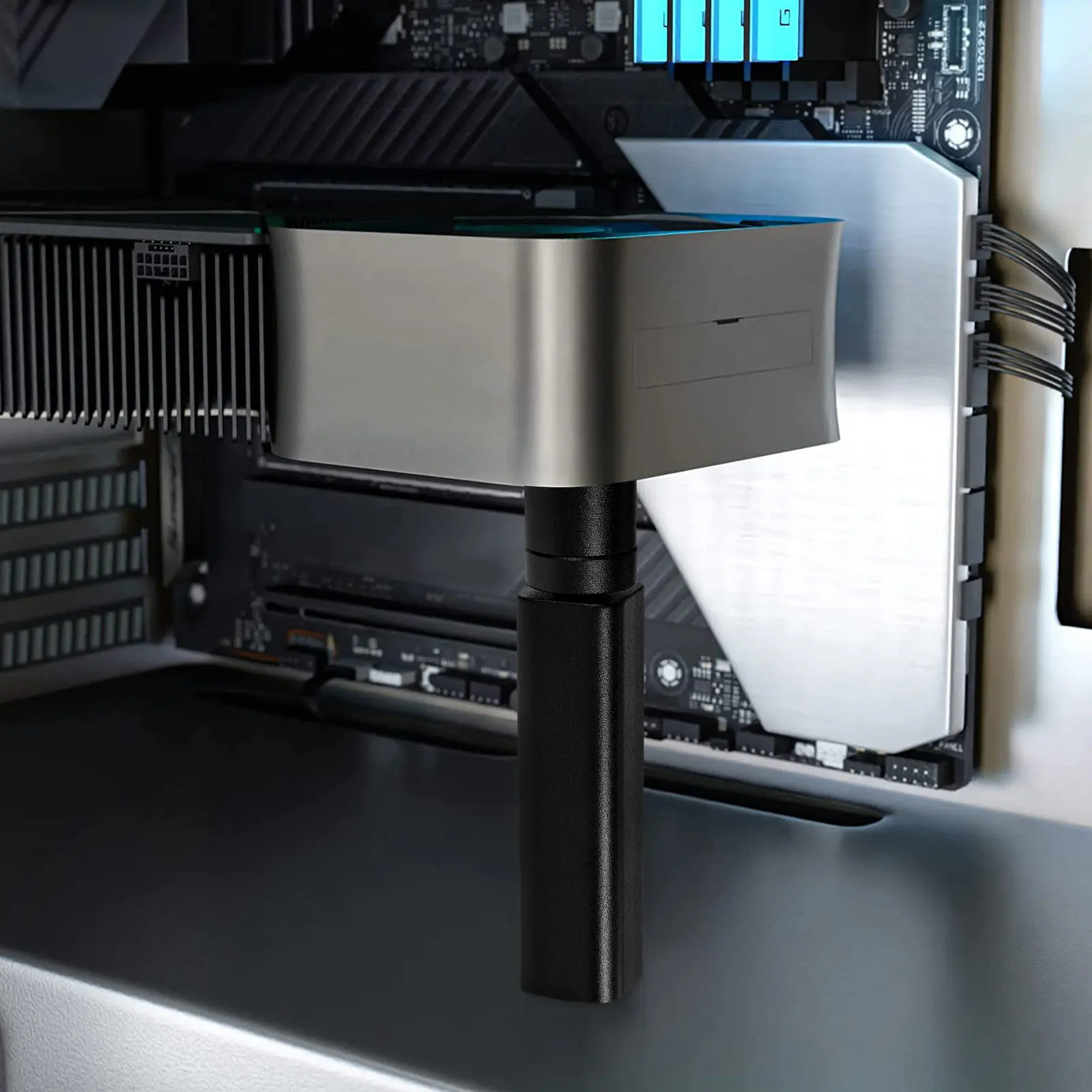 Heavy Duty GPU Bracket Aluminum Graphics Card Support Stand Prevents GPU Sag Improves Heat Dissipation Sleek Design Fits All