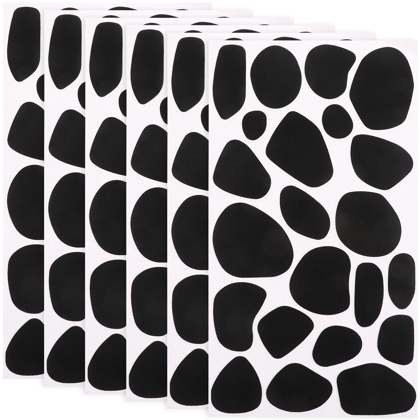 

6 Sheets Decorations Child Stickers Clothe Felt Festival Clothes DIY Cow Costume Kids