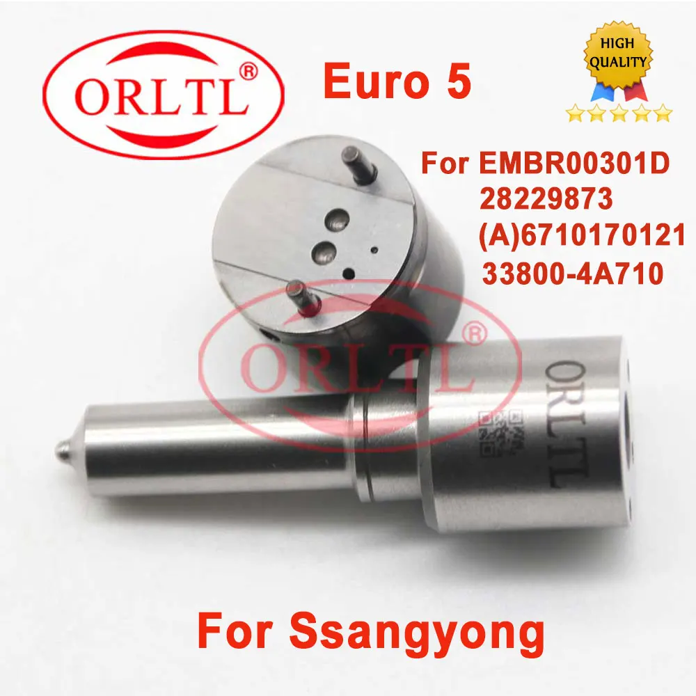 

EMBR00301D Fuel Injectors Repair Kits 7135-583 7135-573 Nozzle L374PBD Valve 9308-625C for Injector 28229873 33800-4A710