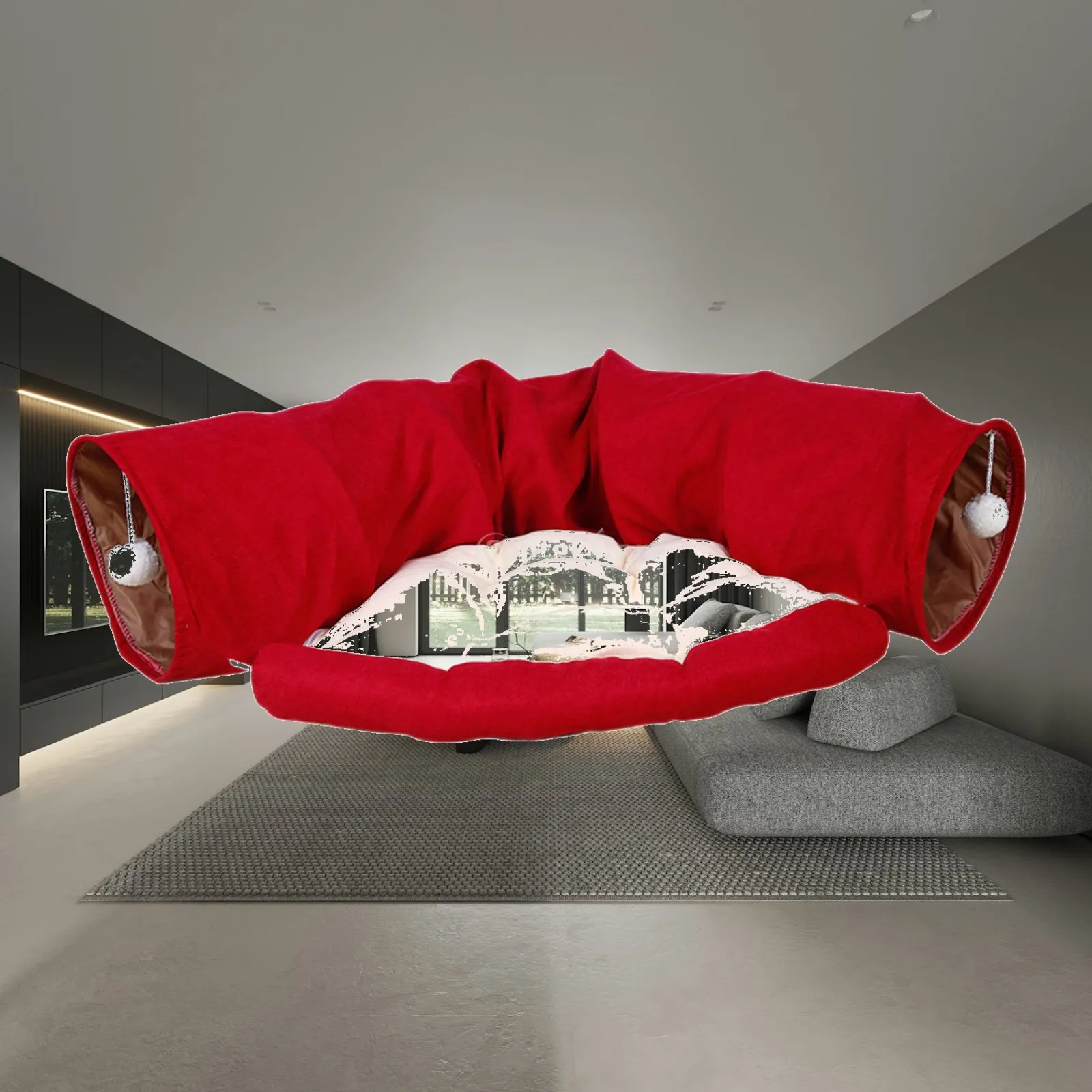 2-in-1-cat-bed-play-tunnel-exercise-top-pet-tunnel-for-cats-outdoor-ferrets