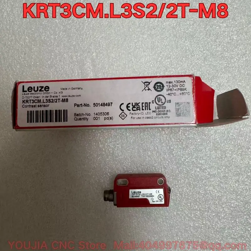 New KRT3CM.L3S2/2T-M8 color mark sensor