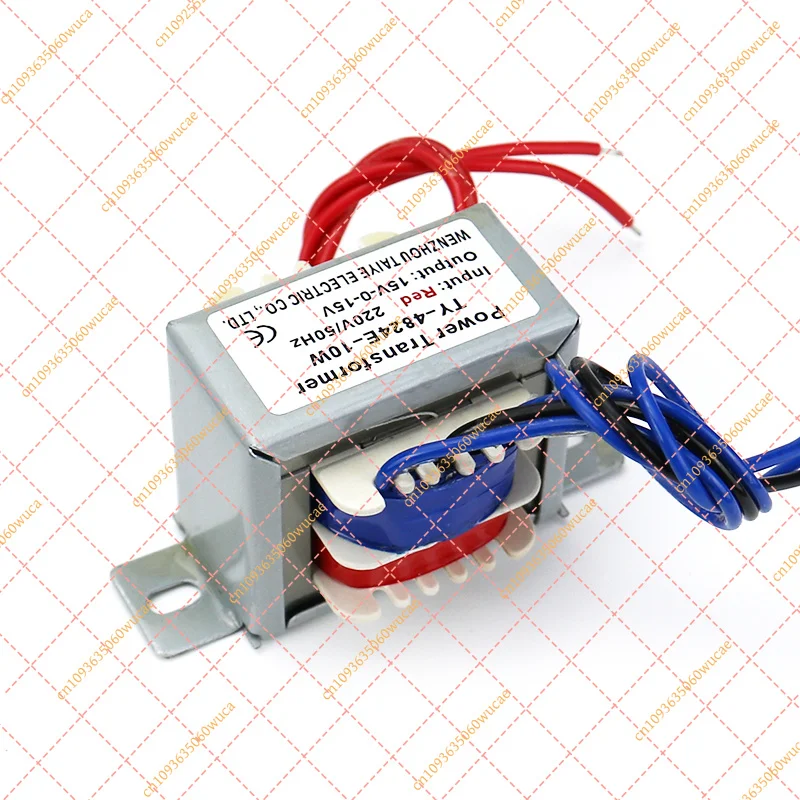 10W Audio Power Transformer Single/Dual Input 220V AC to 6V 9V 12V 15V 24V