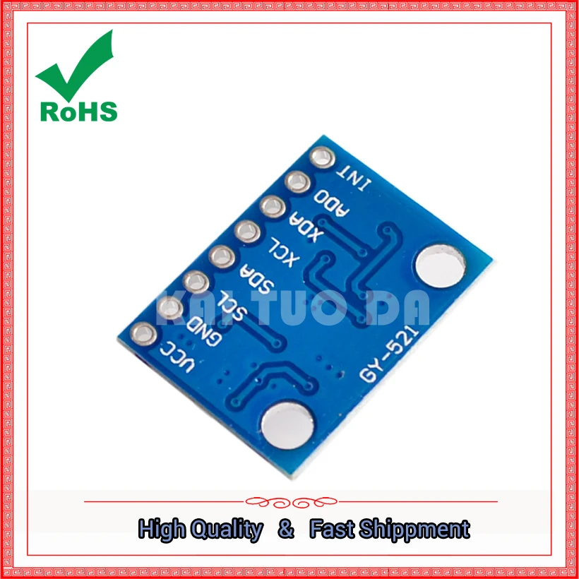 GY-521 MPU-6050 Module three-axis Acceleration Gyroscope 6DOF Module Board