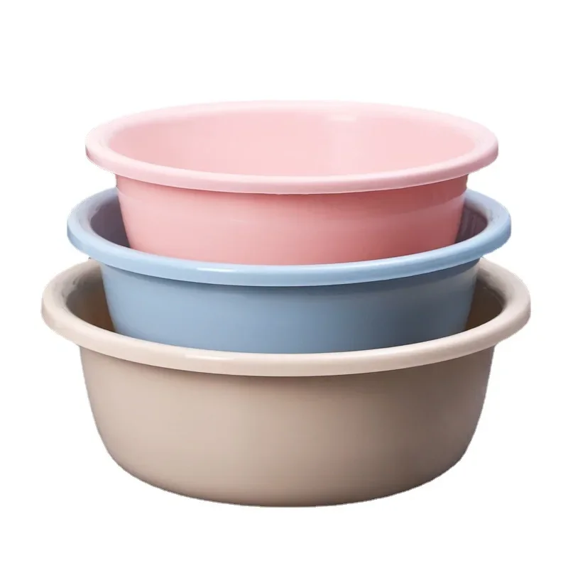 Verdicktes Kunststoffwaschbecken für den Heimgebrauch, Baby-Wäsche, Fußwaschen, Aufbewahrungseimer, Studentenwohnheim, Gesichtswaschbecken