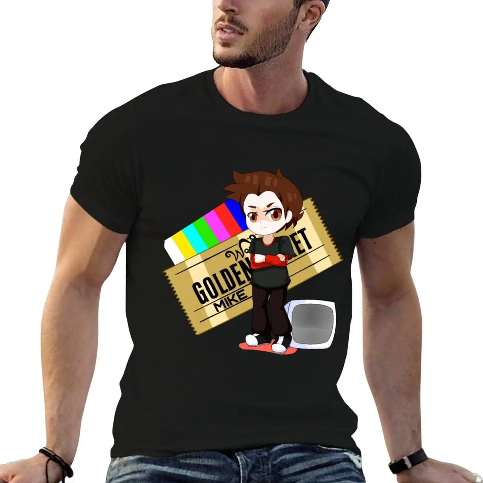 Mike (Charlie and the Chocolate Factory) T-Shirt High Elasticity Sports T-Shirt