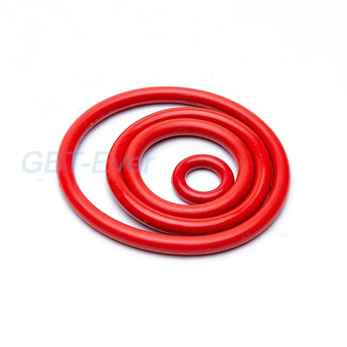 VMQ Red Silicone O-Ring Gasket CS 2.65mm OD 8.3mm ~ 295.3mm Silicon O Ring Washer Food Grade Sealing Ring Waterproof & Insulated