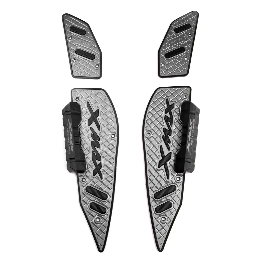 

Motorcycle Footpads For XMAX 300 Front and rearPegs Plate Aluminum Alloy Pedal Modified Skid proof Footrest For yamaha 2020-2023