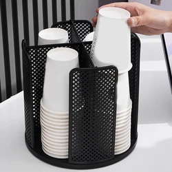 1pc desktop rotary partition cup storage rack Storage rack
