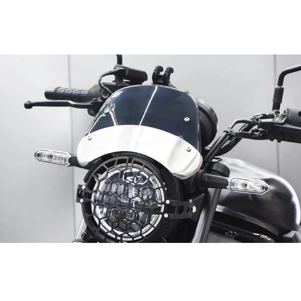 For Motorcycle Headlight Mesh Grill Guard Front Lamp Mesh Grille Cover Protector Headlight protecti Eliminator500 ELIMINATOR 500