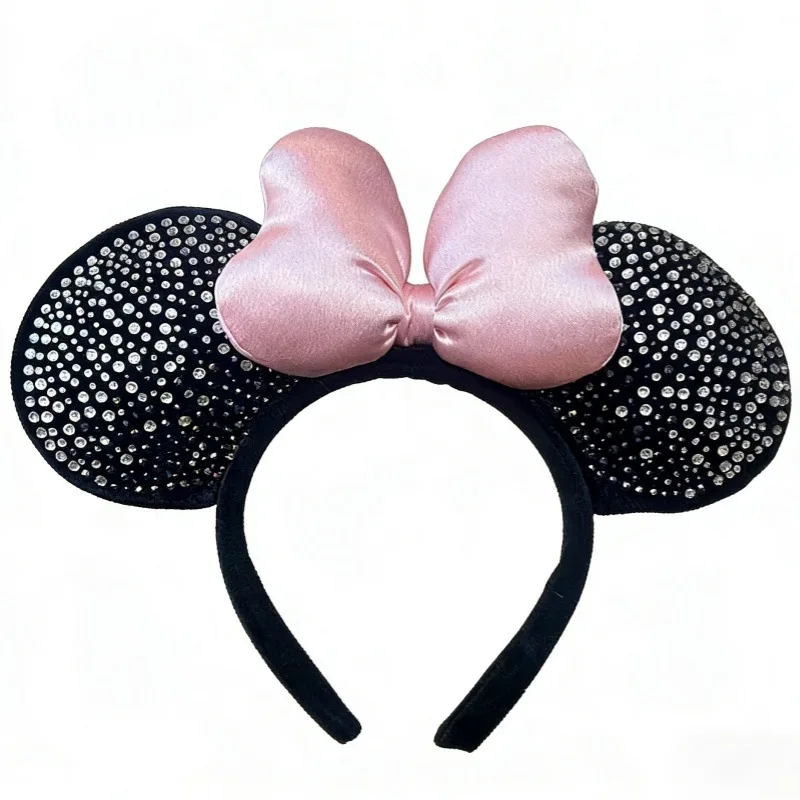 Affordable Luxury Mickey and Minnie Sparkling Rhinestone Headpiece—Playful and Cute, Unisex Amusement Park-Themed Photo Headband view 5
