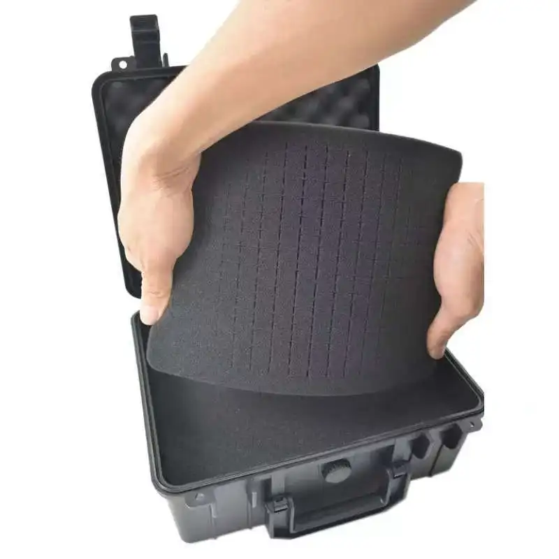 3 Sizes Hard Waterproof Carry Case Bag Toolbox Impact  ResistantWith Sponge Storage Box Safety Protector Organizer Hardware Box