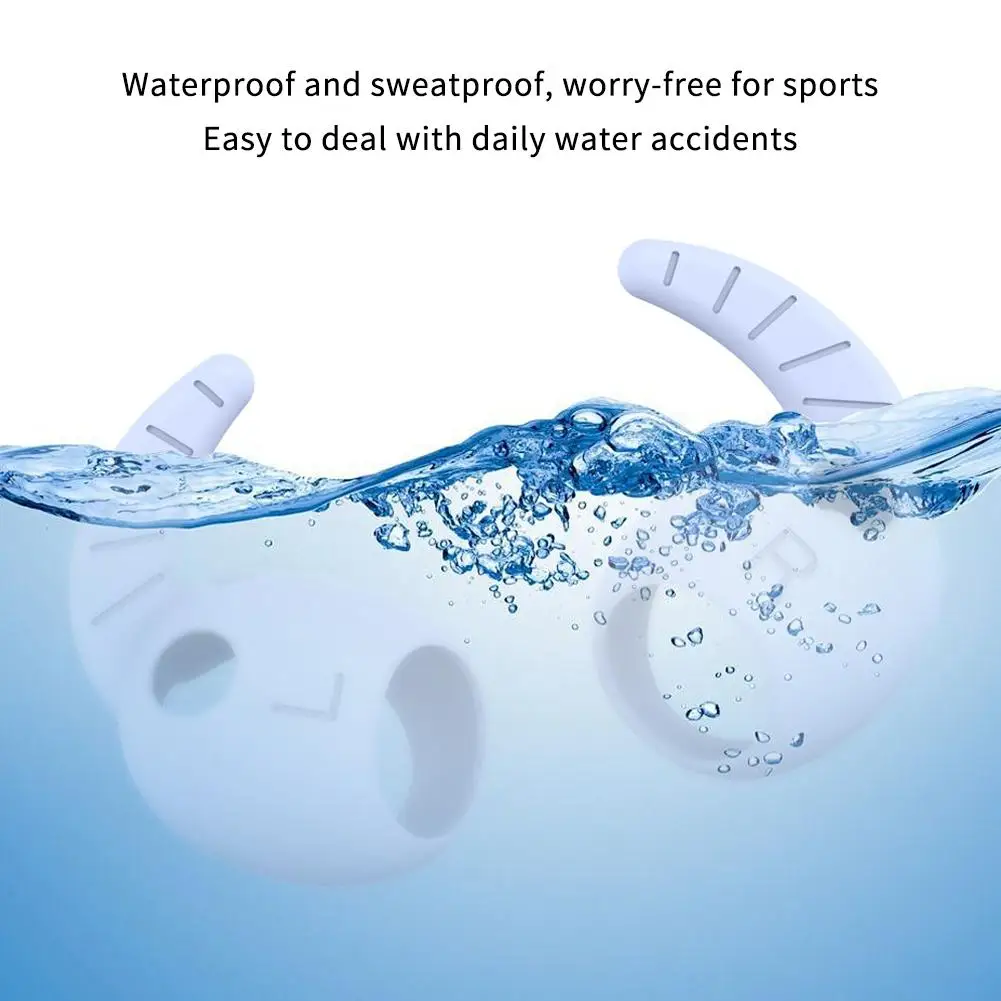 5Pairs Soft Silicone Eartips Earplug Wings Hook Earbuds Headphone Earcap Ear Cover For Samsung Galaxy Buds 3 Pro