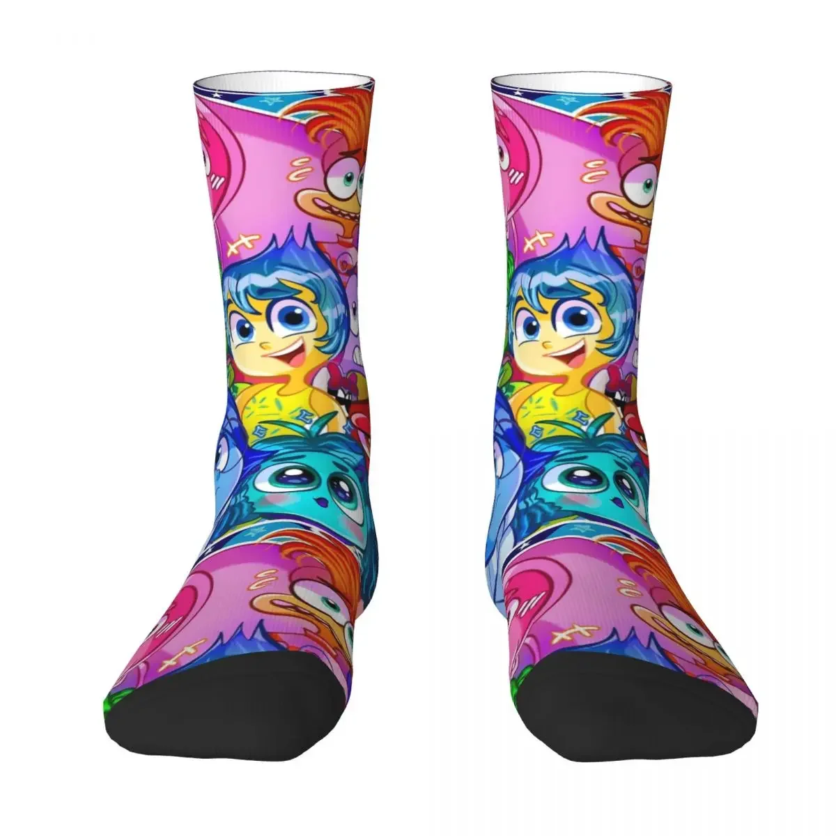 

Fashion Men's Socks Novelty Inside Out Emotions Anxiety Sock Cartoon Sport Women's Stockings Spring Summer Autumn Winter