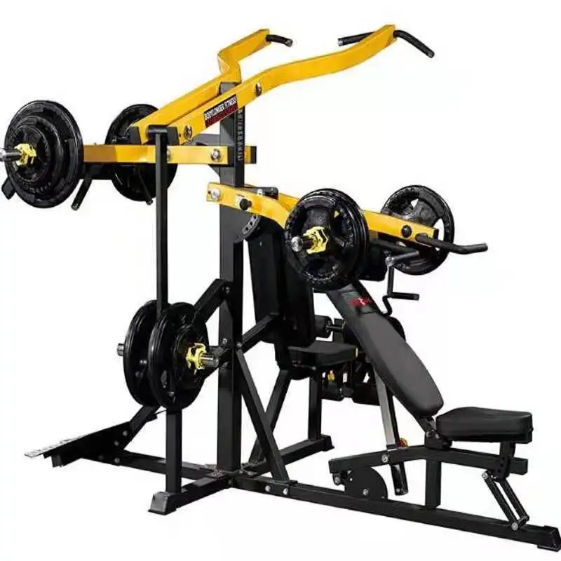 2021 new design three-way comprehensive training device three station gym combination fitness equipment