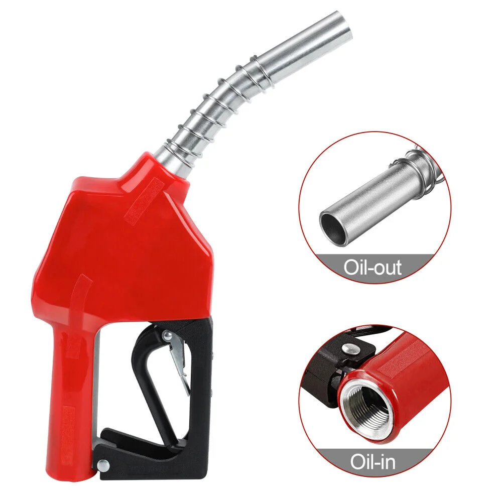 

Stainless Steel Refilling Nozzle Gun Automatic Cut off Fuel Refilling Nozzle Diesel Oil Dispensing Tool Oil Water Refueling Gun